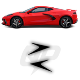 Chevrolet Corvette C8 Extended Rear Quarter Decal Set